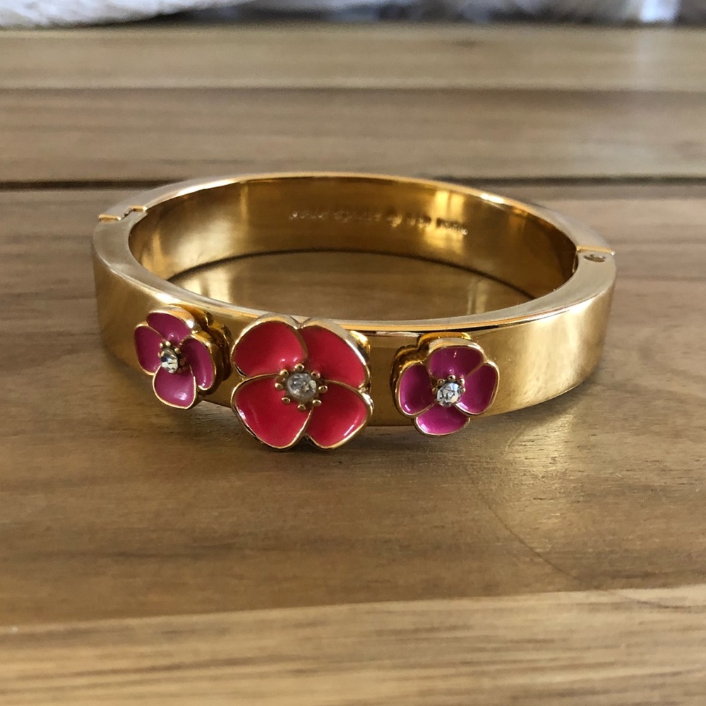 Kate Spade flower bracelet bangle